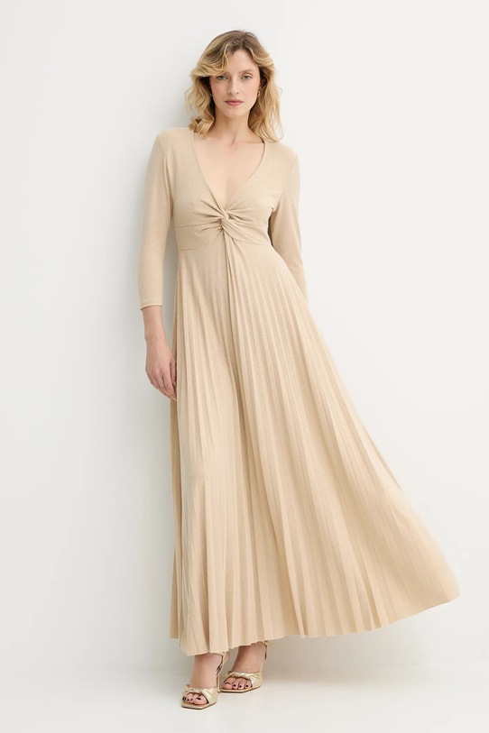 Answear.LAB sukienka 53876 złoty WA25