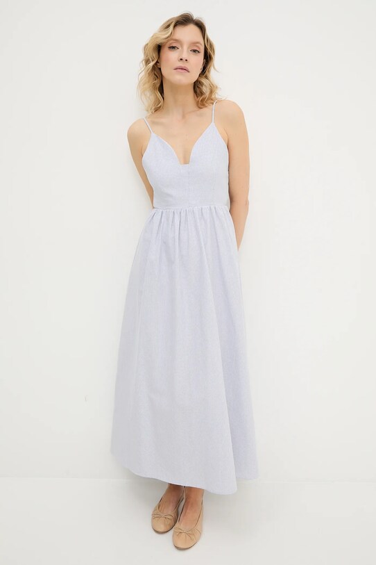 Answear.LAB sukienka casual niebieski WA25.SUD035