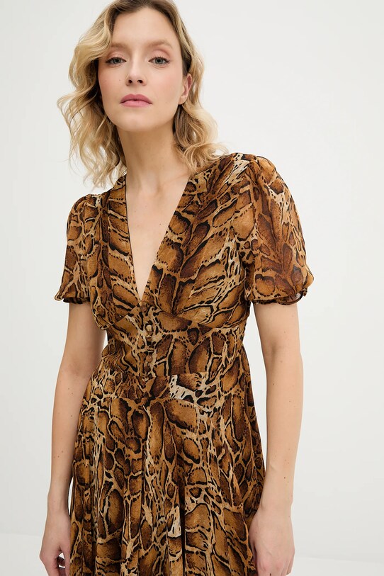 Šaty Answear.LAB hnědá 62279.1594.F