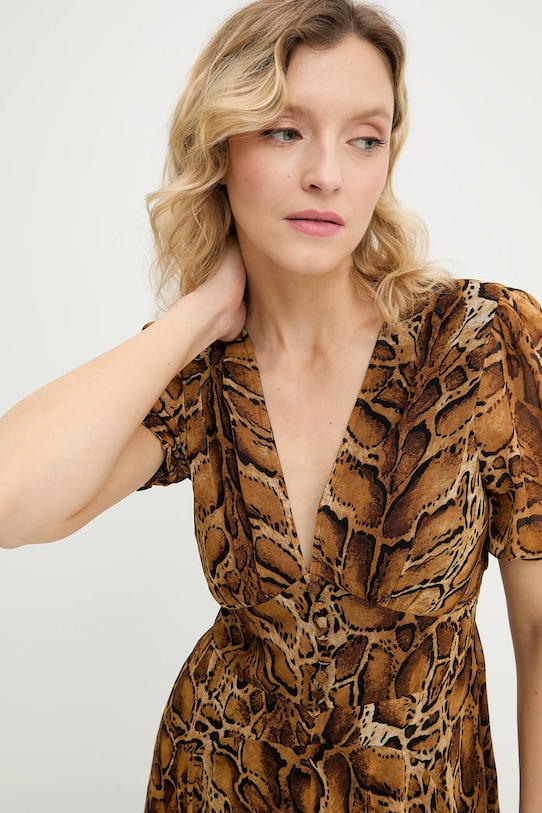 Šaty Answear.LAB 62279.1594.F hnědá