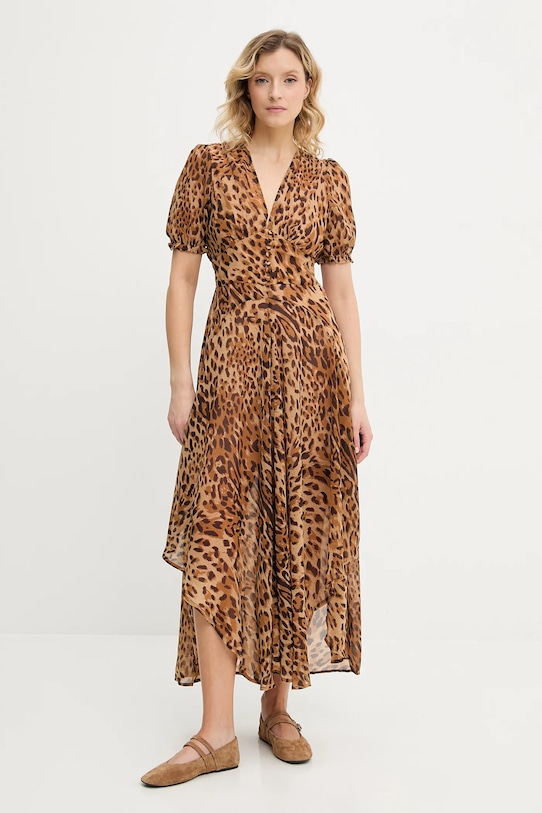 Šaty Answear.LAB 62279.754p.FLK béžová WA25