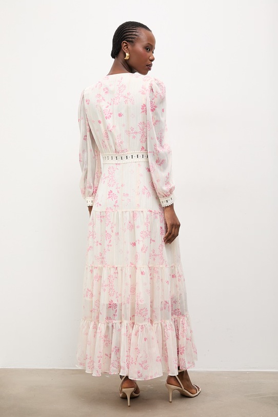 Odzież Answear.LAB sukienka WA25-SUD056 różowy