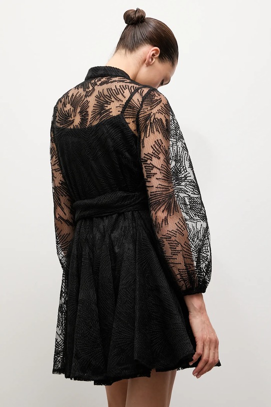 Answear.LAB sukienka 80960-2.FLK czarny WA25