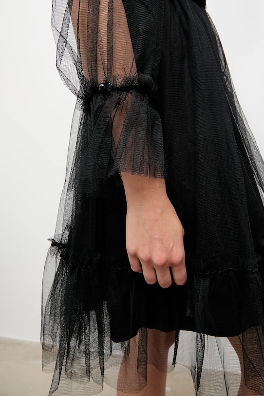 Answear.LAB sukienka 80876.FLK czarny