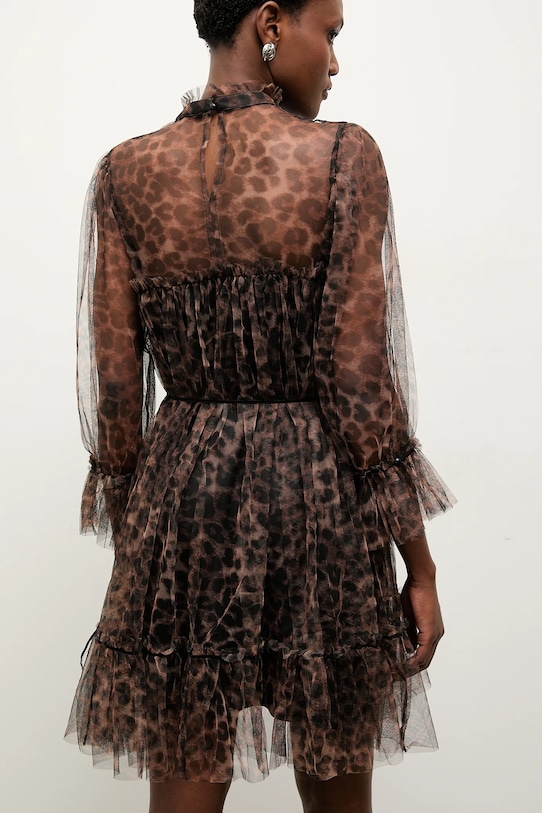 Oblečenie Šaty Answear.LAB 80876.2.FLK hnedá