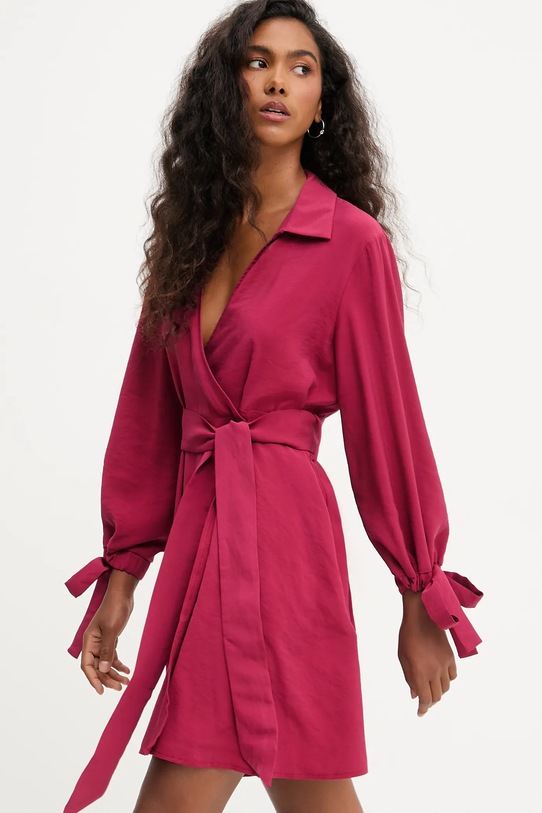 Answear.LAB sukienka casual różowy LF.11483.TOS