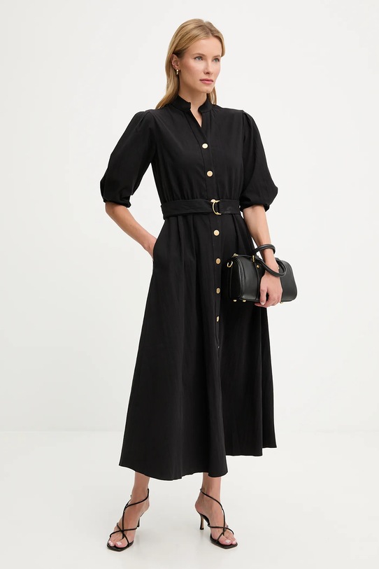 Answear.LAB sukienka trzy czwarte czarny PK.12140.TOS