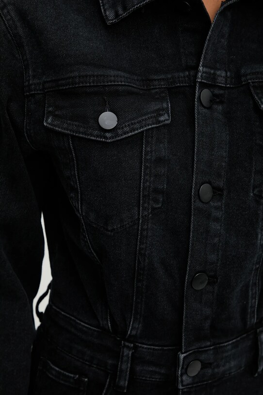 Answear.LAB sukienka jeansowa rd2338.2.FLK czarny
