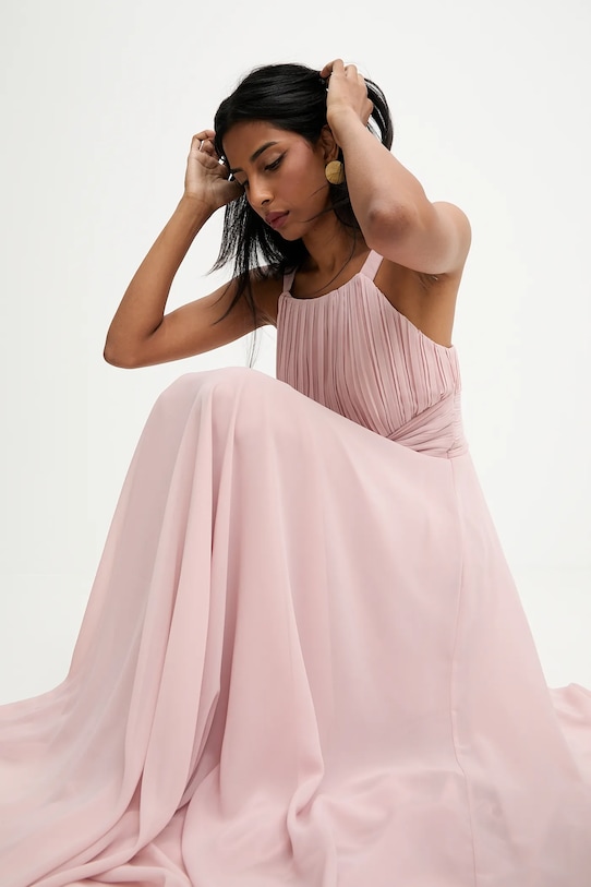 Answear.LAB sukienka różowy 50830.TOS