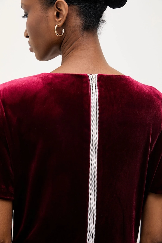 Answear.LAB sukienka 3082 bordowy