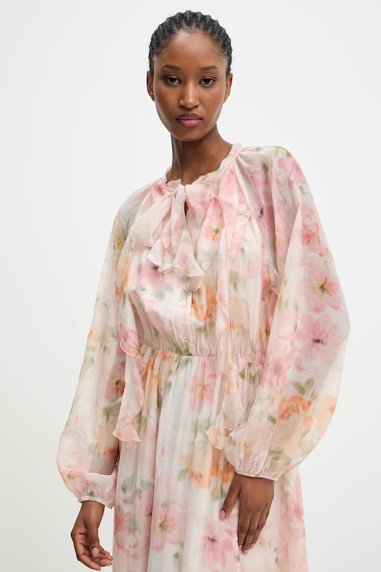 Answear.LAB sukienka różowy 95875