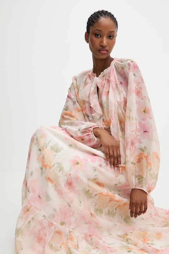 Answear.LAB sukienka 95875 różowy