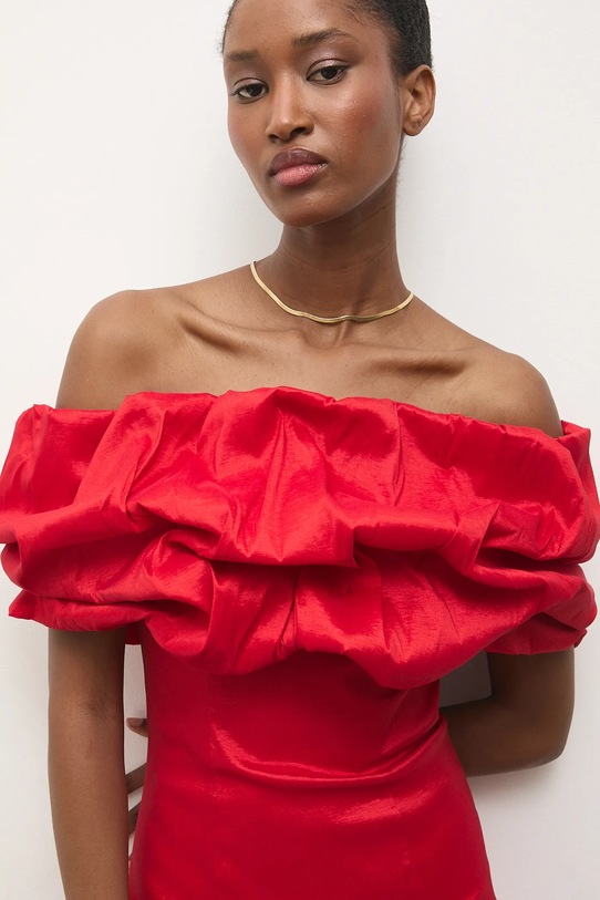 Answear.LAB sukienka czerwony 6416