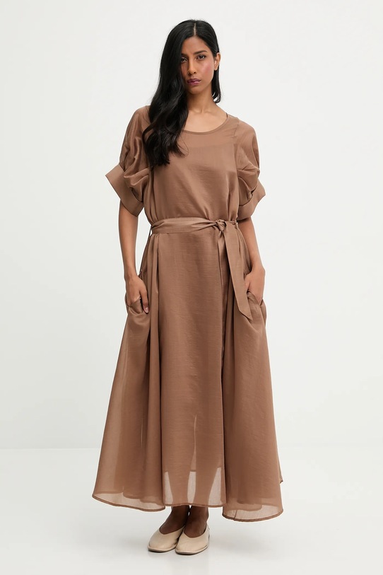 Answear.LAB sukienka casual brązowy b9870.ILK