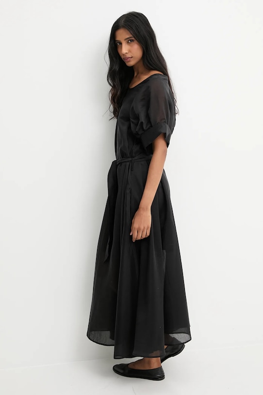 Answear.LAB sukienka b9870.ILK czarny WA25