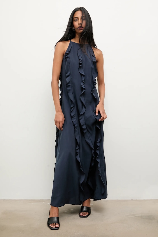 Answear.LAB rochie rotund bleumarin D1130.IOS