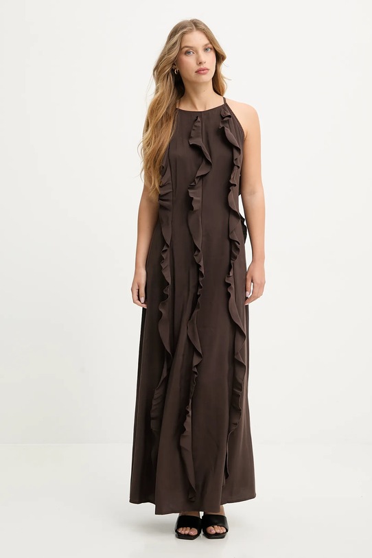 Answear.LAB sukienka casual brązowy D1130.IOS