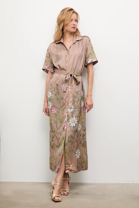 Answear.LAB sukienka casual brązowy d8562.iak