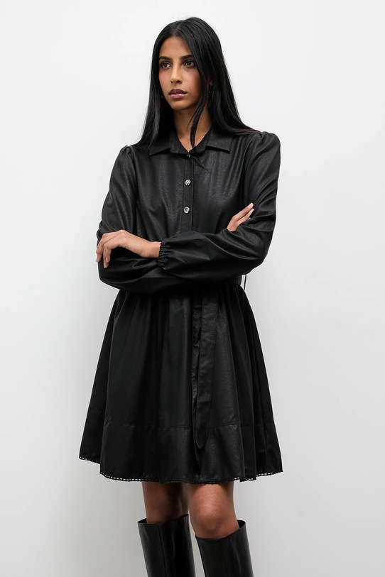 Answear.LAB sukienka 9263.ilk czarny WA25