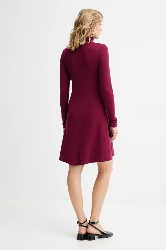 Ruházat Answear.LAB ruha 92730/2 burgundia