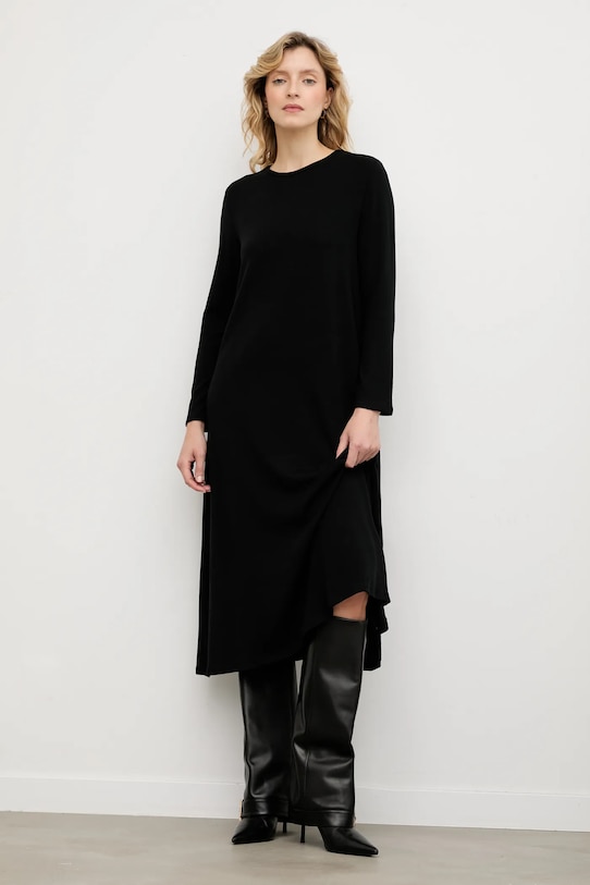 Answear.LAB sukienka z elastanem czarny 51429/2