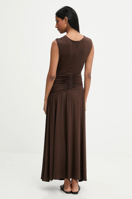Odzież Answear.LAB sukienka A23496.hak brązowy