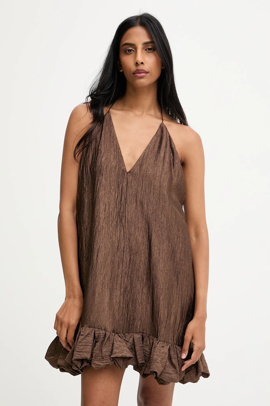 Haljina Answear.LAB smeđa LC240513.hak