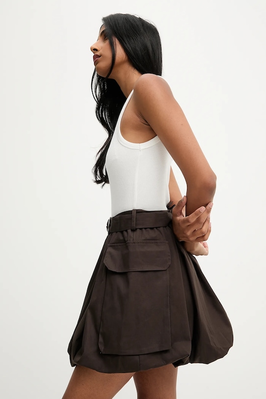 Answear.LAB sukienka brązowy LD2975.hak