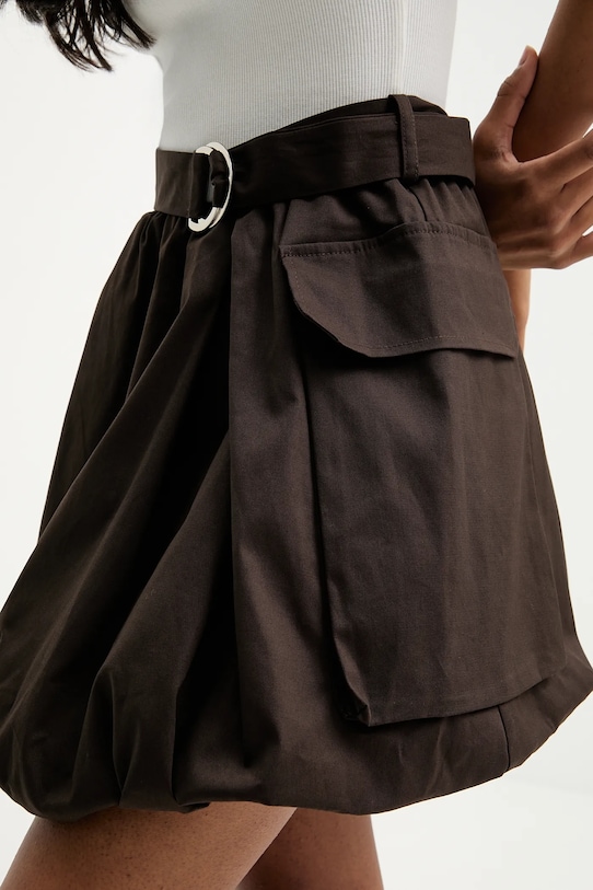 Answear.LAB sukienka LD2975.hak brązowy