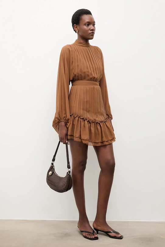 Šaty Answear.LAB sng.sud08u.tos béžová WA25