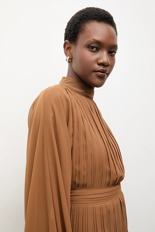 Šaty Answear.LAB béžová sng.sud08u.tos