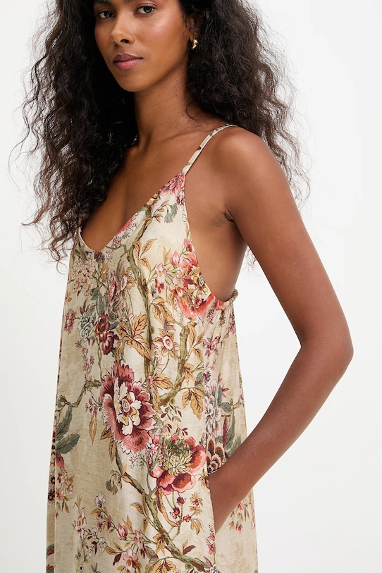 Answear.LAB sukienka beżowy 93259.ilk