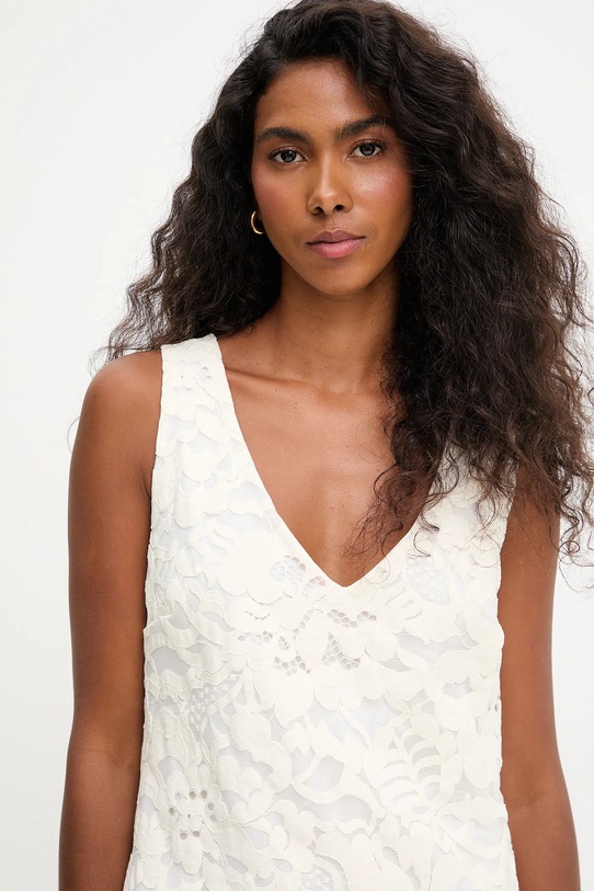 Answear.LAB sukienka beżowy 93265.ilk