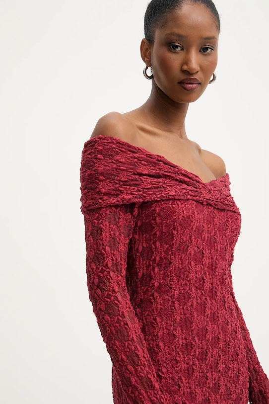 Answear.LAB sukienka EL3198.TOS czerwony