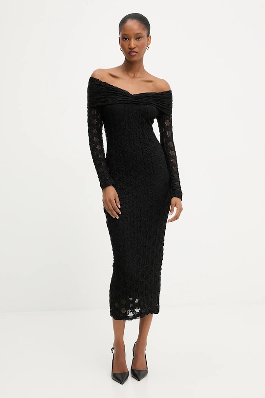 Answear.LAB sukienka EL3198.TOS czarny WA25