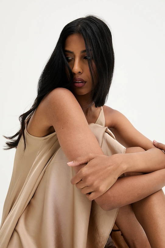 Answear.LAB sukienka 3058.ios beżowy