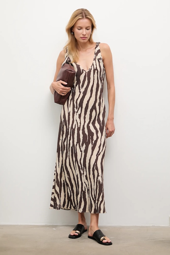 Answear.LAB rochie EX.58241-25Y.TOS maro WA25