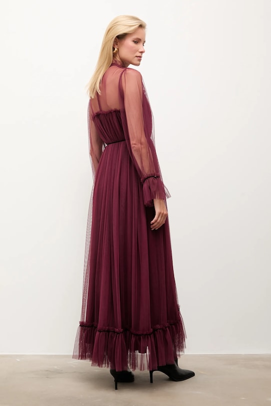 Îmbrăcăminte Answear.LAB rochie 81066.FLK burgundia