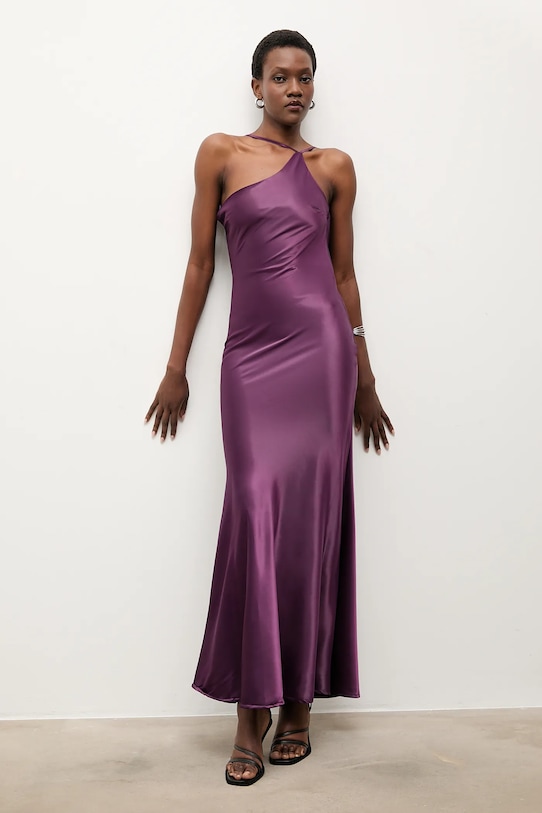 Answear.LAB sukienka fioletowy SNG.146.TOS