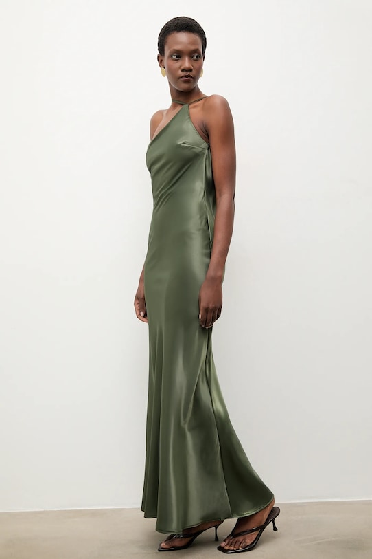 Answear.LAB sukienka SNG.146.TOS zielony WA25