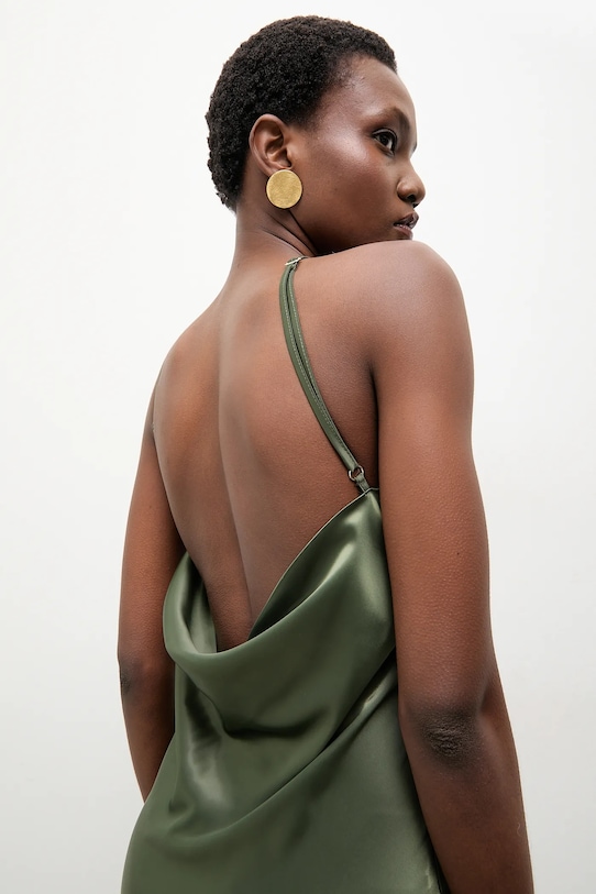 Answear.LAB sukienka zielony SNG.146.TOS