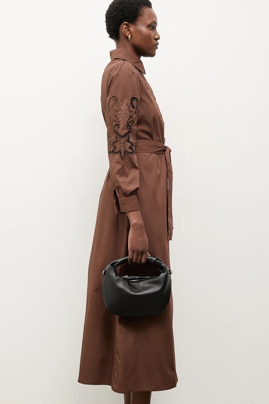 Oblečení Bavlněné šaty Answear.LAB v3415.fh hnědá