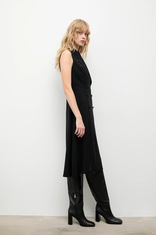 Answear.LAB sukienka czarny 50918.TOS