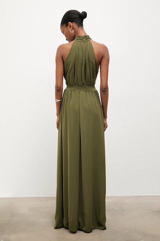 Odzież Answear.LAB sukienka sng.rahy.tos zielony