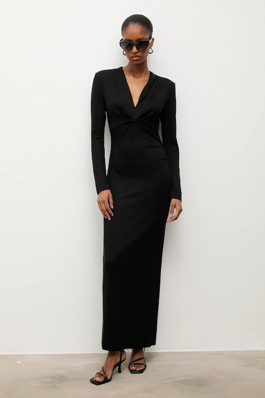 Answear.LAB rochie negru 111303.tos