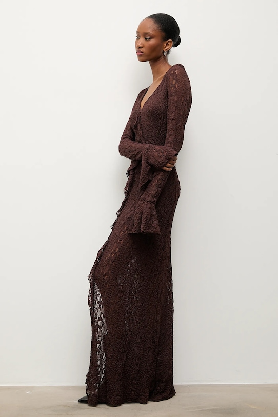 Odjeća Haljina Answear.LAB 111623.TOS smeđa