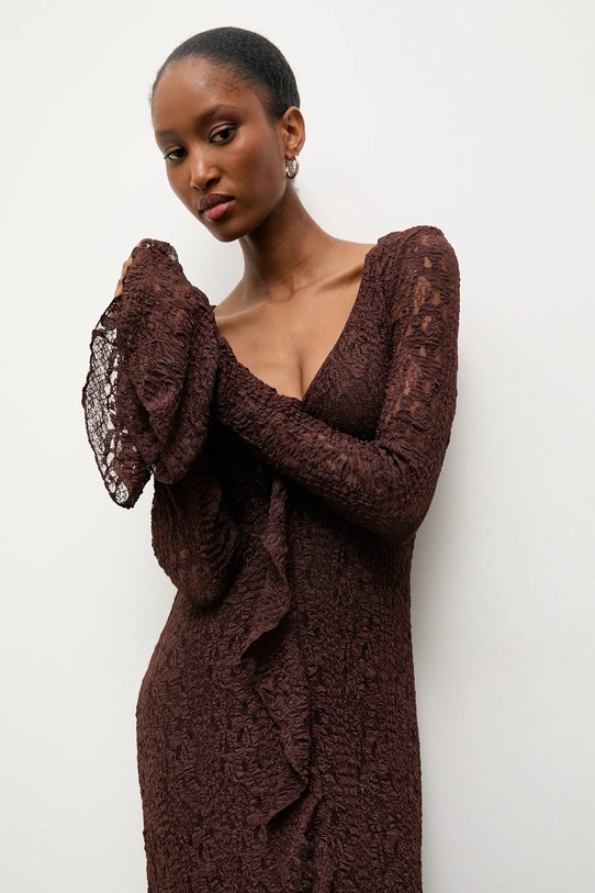 Haljina Answear.LAB 111623.TOS smeđa