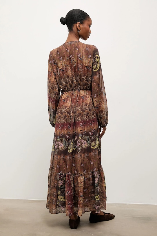 Сукня Answear.LAB 111627.TOS коричневий WA25