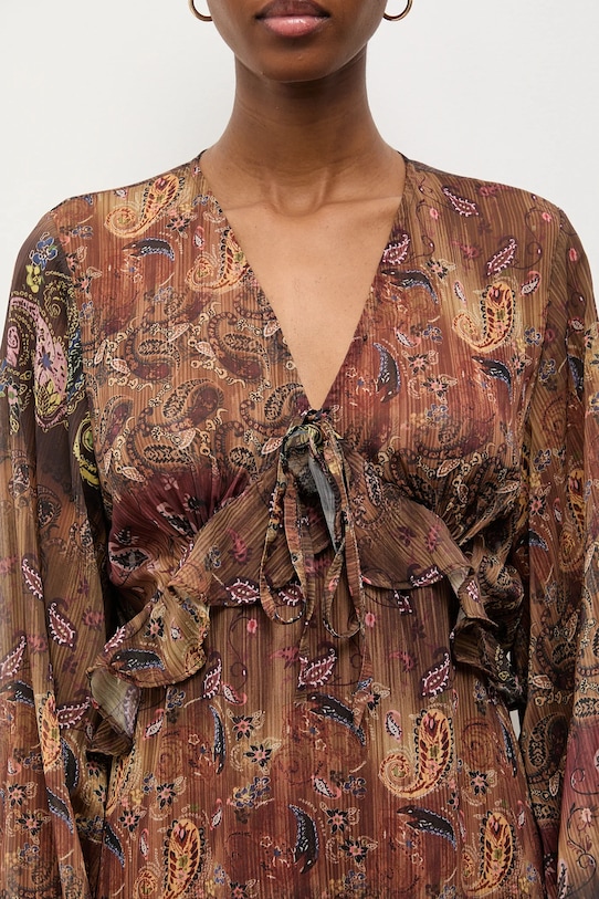 Сукня Answear.LAB 111627.TOS коричневий