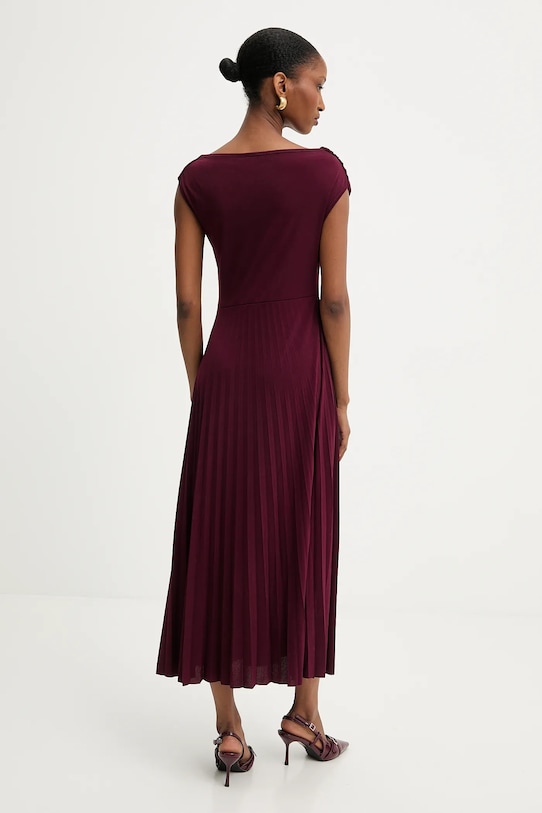 Odzież Answear.LAB sukienka AB853.iak bordowy